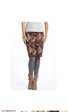 Anthropologie Sparrow knit Mohair Cashmere Blend Skirt